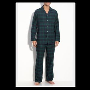 Bill Blass Long Sleeve Long Leg Flannel Pajama Set